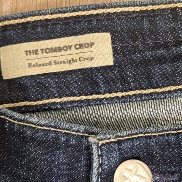 AG The Tommy Boy Relaxed Straight Crop Size 27 Regular - Picture 11 of 12